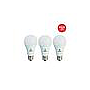 PACKX3 AMP LED BOLA A55 7W LBF #65060 E27 WESTINGHOUSE G9