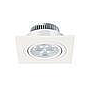 FOCO EMB BASC. CUADRADO BLANCO LED 5W #79400 C/DRIVER 9,2X9,2CM WESTIN