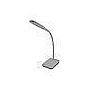 LAMP. ESCRITORIO TIBER LED  GRIS #20100 5W TOUCH CARGADOR USB