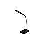LAMP. ESCRITORIO TIBER LED NEGRO #20098 5W TOUCH CARGADOR USB