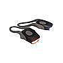 SET  2 LUCES LED BICI LUZ BLANCA DELANT ROJA TRAS FLASH 2 PILAS CR2032 INCLUIDAS