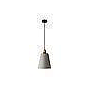 LAMP COLGAR CLAYTON #20054 E27 CEMENTO  D15CM S/A