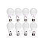 PACK X8 ITEM N° AMP LED BOLA A60 7W LC E27 GV
