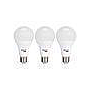PACK X3 ITEM N° AMP LED BOLA A60 11W LC E27 GV
