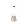 LAMP COLGAR FIBRA E27 NATURAL D30CM S/AMP