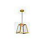 LAMP. COLGAR 1 LUZ VANKO E27 DORADO S/AMP