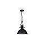 LAMP. COLGAR KURAKE  NEGRO 31CM E27 MAX 60W  S/A