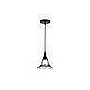 LAMP. COLGAR ZITA NEGRO 15CM E14 MAX 60W  S/A