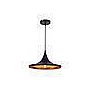 LAMP. COLGAR  DONORA WIDE II NEGRO 36CM E27 MAX 60W  S/A