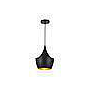 LAMP. COLGAR  DONORA QUEEN II NEGRO 24CM E27 MAX 60W  S/A