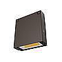 LUM IND WALLPACK 850-1650LM 3000K/4000K/5000K LITHONIA (WPXO ALO SWW2)