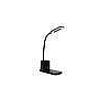 LAMP MESA ZYRA C/CARGADOR INALAMBRICO 5W CCT NEGRO
