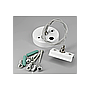 PACK X2 KIT SUSPENSIÓN FOCOS DE RIEL BLANCO
