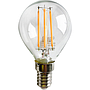 ITEM N° AMP LED FILAMENTO M/BOLA 4W LC E14 GREAT VALUE