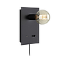 LAMP S/MESA LOAD NEGRO USB S/A