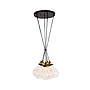 LAMP. COLGAR 6XE27-40W VIDRIO CLARO