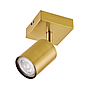 FOCO SOBR.1 LUZ GU10 SILO BRONCE PULIDO S/A