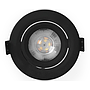 FOCO EMP. LED 5W BASC. 400LM LC D9CM NEGRO
