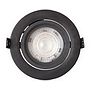 FOCO EMP. LED 9W BASC. 720LM LC D12CM NEGRO
