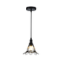 LAMP. COLGAR ZITA NEGRO 15CM E14 MAX 60W  S/A