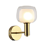 APLIQUE CERRETO ORO GLASS  E14 S/A 
