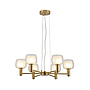 LAMP. COLGAR CERRETO 6L ORO GLASS E14  S/A