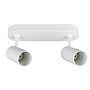 BARRA 2 LUCES GU10 ARSIS II  XL BLANCO MATE S/AMP