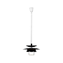 LAMP COLGAR BELGA NEGRO E27 60W MAX S/AMP