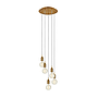 LAMP. COLGAR BRONX  5L BRONCE E27 5X60W D320MM S/A