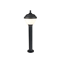FAROL POSTE 50 CMS MUSCHI PC ALUMINIO IP44 17X17X50 NEGRO 1XE27 S/A