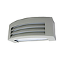 APLIQUE CUAD EXT E27 MAX 60W IP54 GRIS