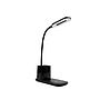 LAMP MESA ZYRA C/CARGADOR INALAMBRICO 5W CCT NEGRO