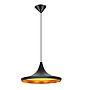 LAMP. COLGAR  DONORA WIDE NEGRO 36CM E27 MAX 60W  S/A