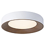PLAFON SOLARA CIRCULAR LED 35W 2700K 832LM BLANCO MADERA D50CM