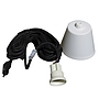 COLGANTE 5,1M  NEGRO 1LUZ E27 PLAST/PLUG/SWITCH S/A
