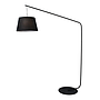LAMP. PIE ARCALE NEGRA E27 S/A