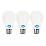 PACKX3 ITEM N° AMP LED BOLA A60 9W LC E27 GV G12