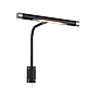 APLIQUE CUADRO MONET LED 6W 3000K 450LM NEGRO