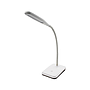LAMP. ESCRITORIO TIBER LED  BLANCO  #20099 5W TOUCH CARGADOR USB