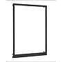 APLIQUE FRAME LED NEGRO 15W 3000K 70X50CM