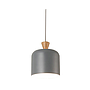 LAMP. COLGAR 1 LUZ RURIK E27 GRIS S/AMP