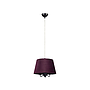 LAMP COLGAR JAMIE 3L E14 40W NEGRO PURPURA S/A