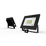 PROYECTOR LED SMD 20W 6500K NEGRO DOB C/ SENSOR MOV.